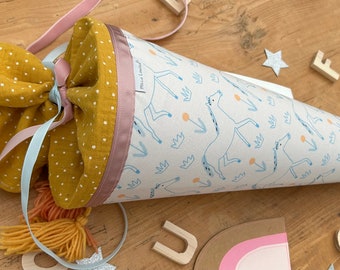 Only 3 pieces! School cone muslin school cone fabric school cone back to school school cone girls school cone school enrollment school cone horses horse school cone blue