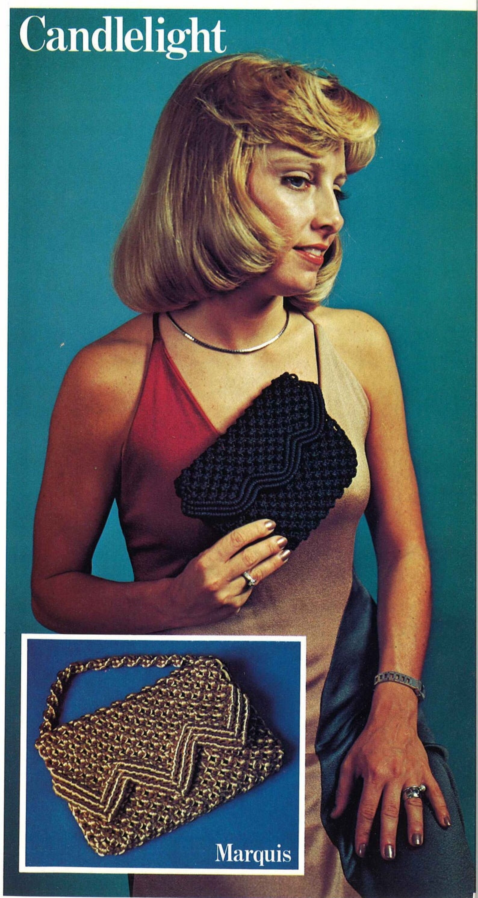 Purse Strings 1970s Macrame Bags Design Handbag Designs Purse Patterns Bag How to Instruction