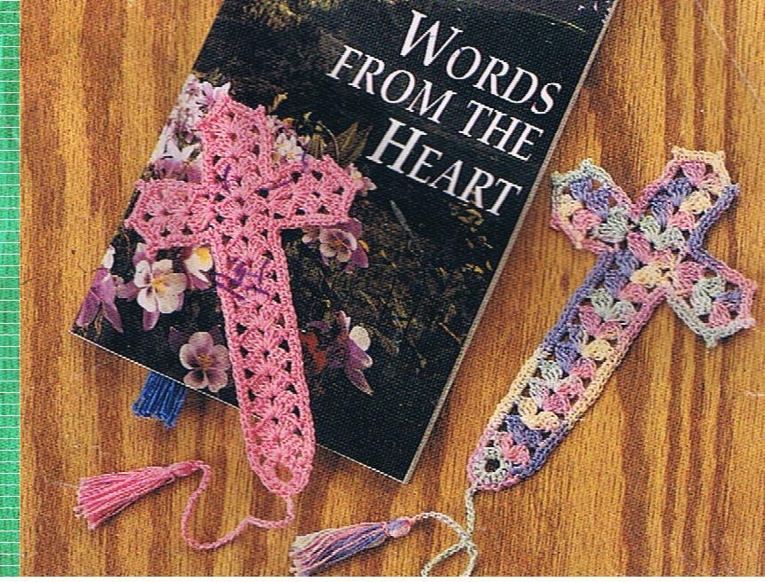 Latin Cross Five Ribbon Bookmark  Latin Cross Ribbon Bookmarks