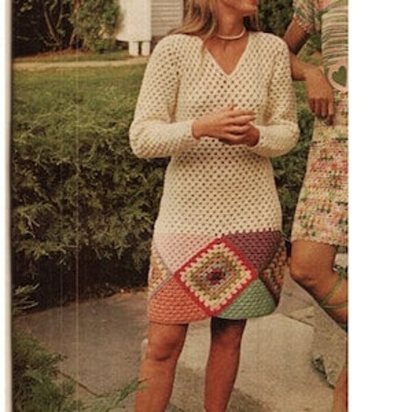 Crochet Dress Pattern cute women summer dress, Crochet Dress , Crochet Pattern dress , Crochet women Dress Pattern pdf instant download