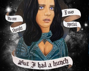 Yennefer The Witcher I Had A Hunch digital print