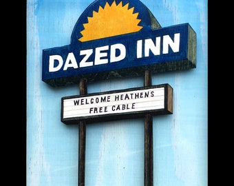 Dazed Inn Heathen Homecoming Athens photo print
