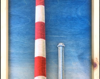 Chillicothe Smokestack photo print