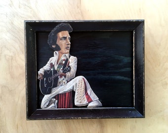 Little King 1 dimensional wood print
