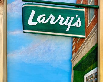 Hello Larrys 11x14 photo print Columbus Ohio