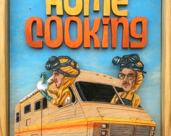Home Cooking Breaking Bad RV photo print