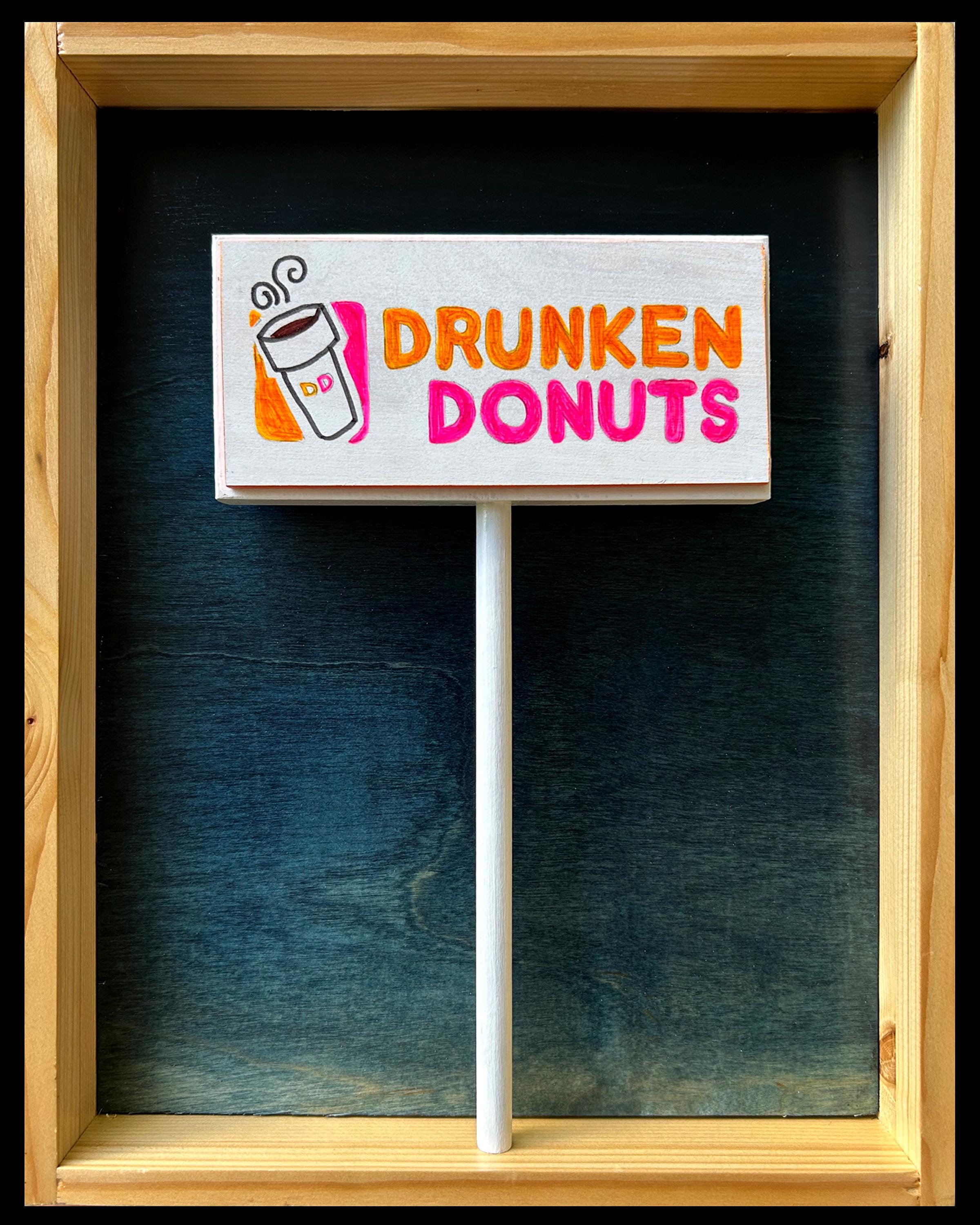 Vintage Dunkin Sign - Etsy