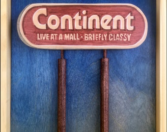 The Continent Columbus Ohio sign photo print