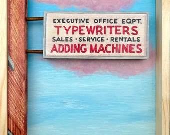 Adding Machines 11x14 photo print Columbus Ohio