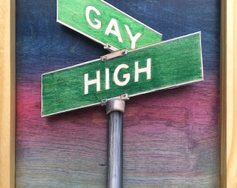 Gay and High 11x14 photo print Columbus Ohio