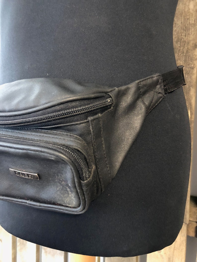 LEATHER Festival Bum Bag retro 90s rave bum bag Etsy