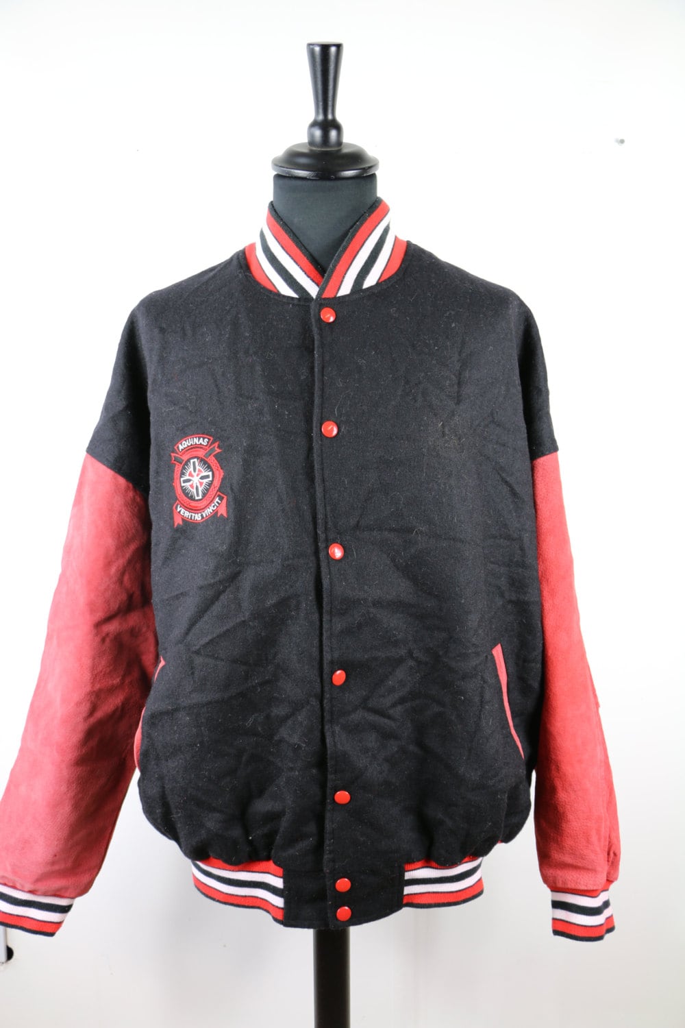 Leather Vintage 70s/80s Baseball/Jock Jacket american Etsy