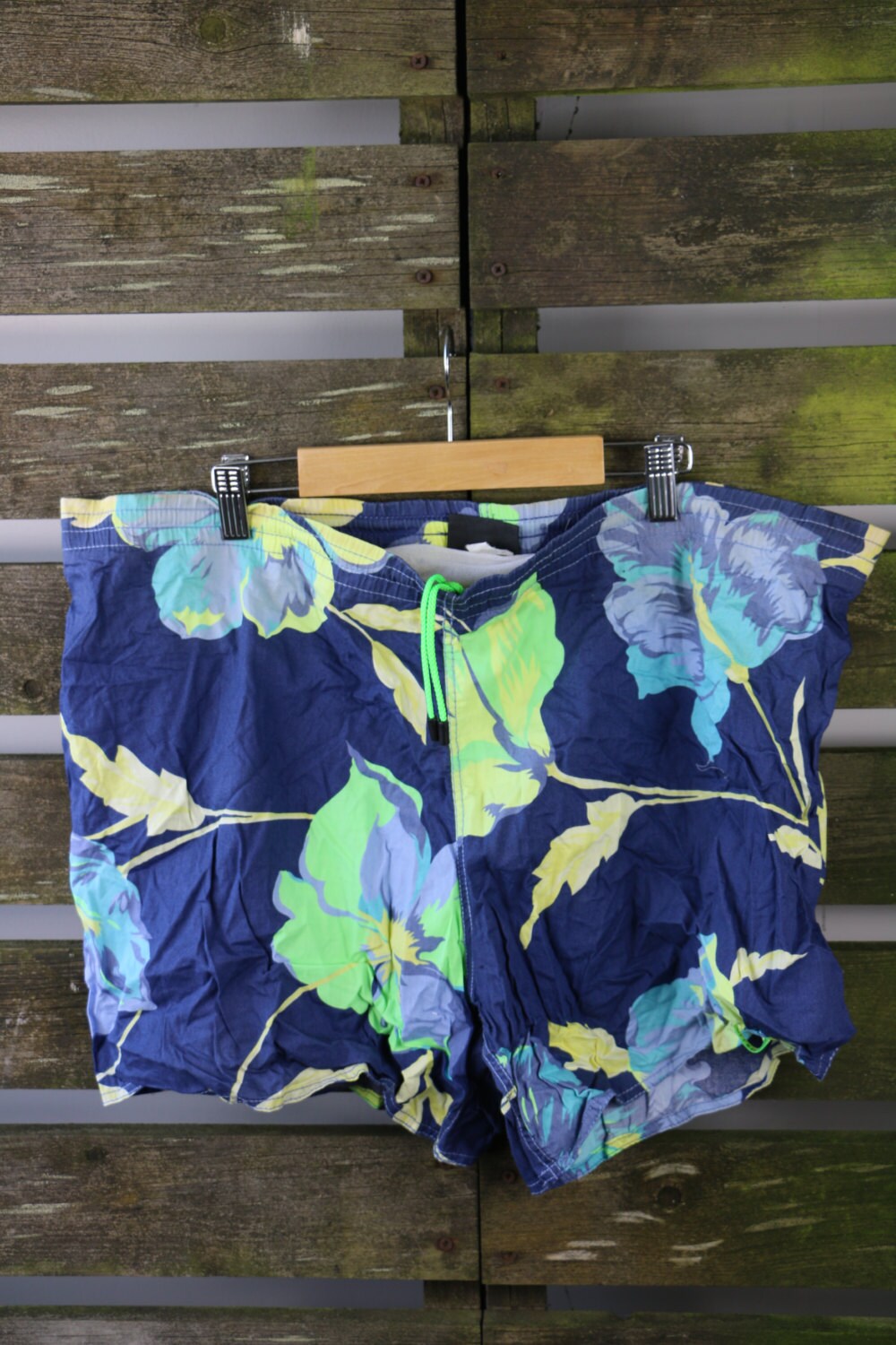 Image of Vintage Funky Unisex Festival Beach Shorts - 90S 80's Fresh Prince Style Funky Ibiza