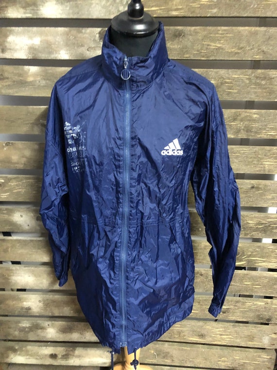 retro adidas shell suit jacket