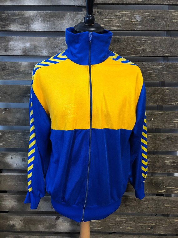Vintage 70er Jahre Festival Track Anzug Jacke funky retro Rave Windjacke Größe L Vintage 70er Jahre Festival Track Anzug Jacke funky retro Rave Windjacke Größe L