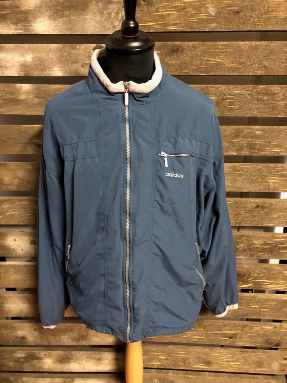 retro adidas shell suit jacket