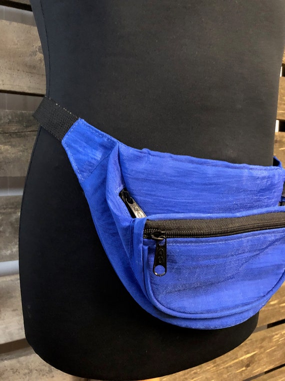 PLASTICFAUX LEATHER Festival Bum Bag retro 90s rave bum bag