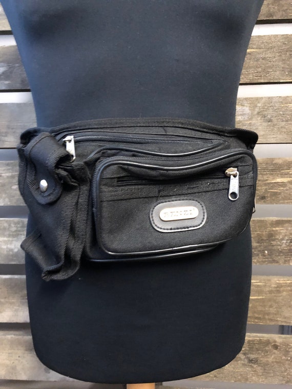 PLASTICFAUX LEATHER Festival Bum Bag retro 90s rave bum bag