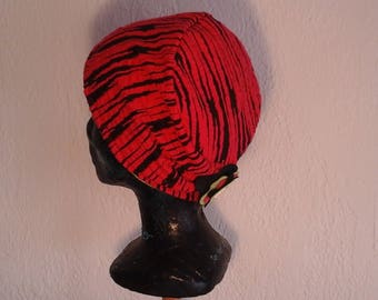 Child's reversible chemo hat for winter