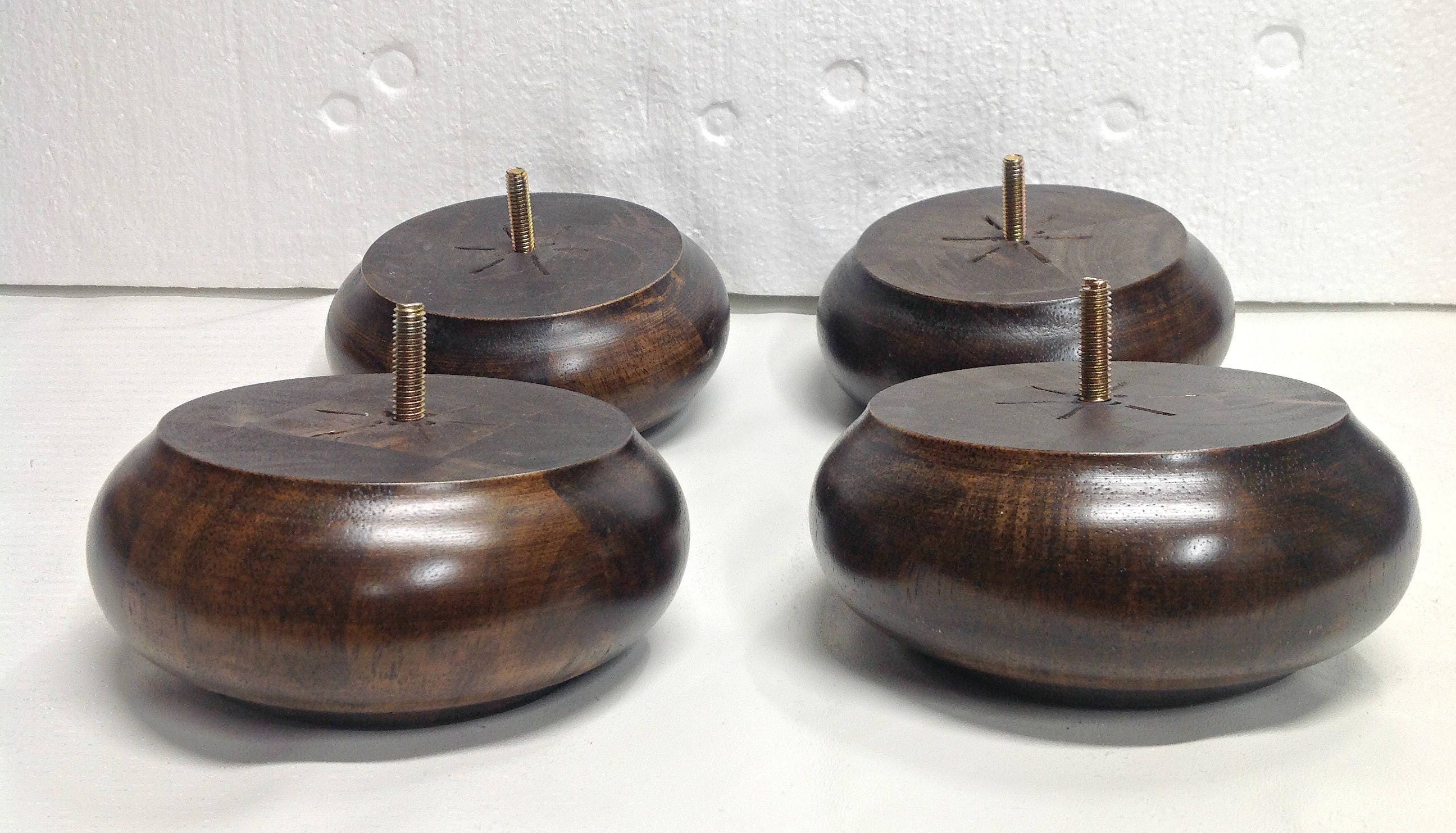 4 Furniture Legs Bun Feet 21