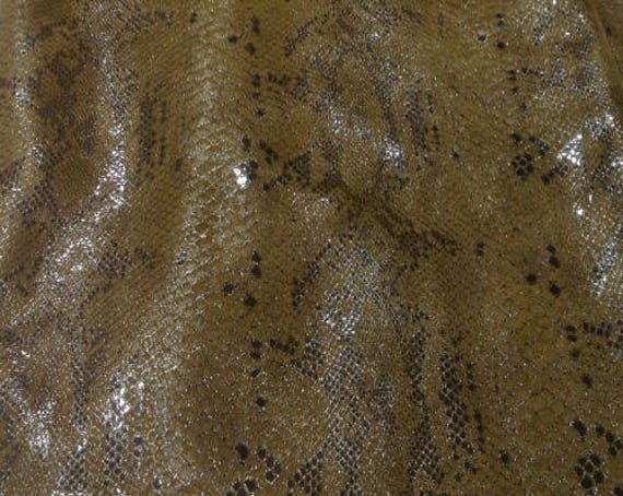 Emb32 Leather Cow Hide Cowhide Craft Fabric Green Suede Calf Etsy