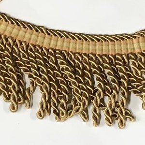 LX05 12 YARDS  Furniture Upholstery  Bullion Fringe Trim Gimp for Pillows Crafts Drapery  Home Decor Tassel Curtains   3 INCH