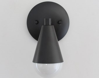 Powder coated Uptown Sconce