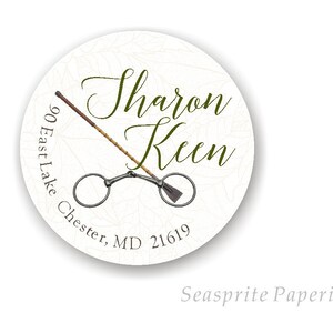 Address Labels with horse, Horse decor, Gift for Horse Owner