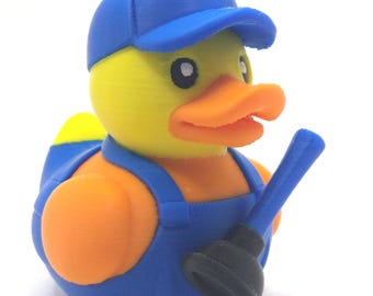 Plumber Duck - 3D Printed