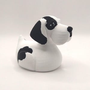 Harlequin Great Dane Duck - 3D Printed image 1