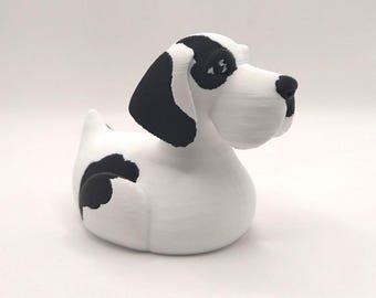 Harlequin Great Dane Duck - 3D Printed