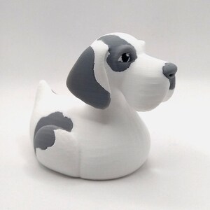 Harlequin Great Dane Duck - 3D Printed image 2