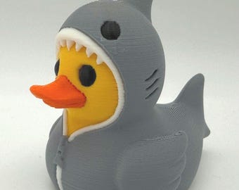 Duck in a Shark Suit - 3D Printed Dashboard Buddy