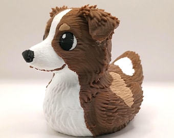 Australian Shepherd Duck - 3D Printed Dashboard Buddy