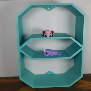 Modern Floating Wall Shelf, Unique Retro Home Decor, Wall Shelf Catchall, Entryway Decor, Bathroom Decor, Display Shelf