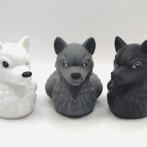 Wolf Duck, Ducking, Dashboard Buddy, Custom Duck, Get Ducked image 1