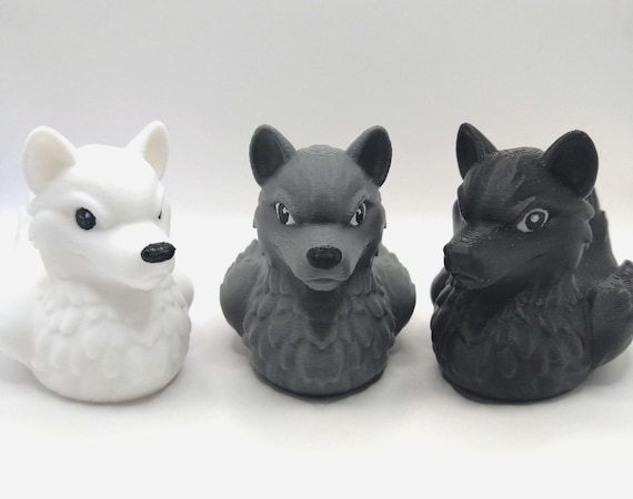 Wolf Duck, Ducking, Dashboard Buddy, Custom Duck, Get Ducked