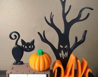 Halloween Countdown Calendar, Spooky Halloween Decor
