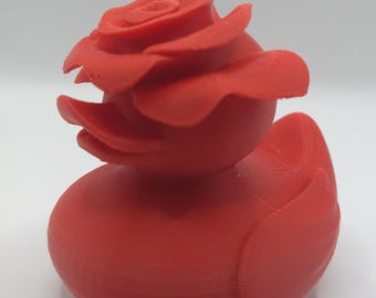 Rose Duck, Ducking, Custom Duck, Dashboard Buddy, Get Ducked Many Color Options