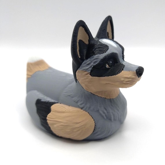 Australian Cattle Dog Duck, Blue Heeler Duck, Ducking, Dashboard Buddy, Custom Duck, Get Ducked