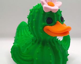 Cactus Duck - 3D Printed Dashboard Buddy