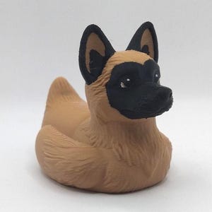 Belgian Malinois Duck, Dashboard Buddy, Ducking, Custom Duck, Get Ducked image 1