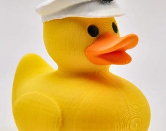 Cruise Ship Duck, Captain Duck, Ducking, Custom Duck, Dashboard Buddy