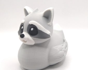 Raccoon Duck, Trash Panda Duck, Ducking, Dashboard Buddy, Custom Duck, Get Ducked