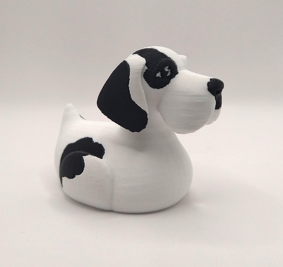 Harlequin Great Dane Duck, Dashboard Buddy, Ducking, Custom Duck, Get Ducked