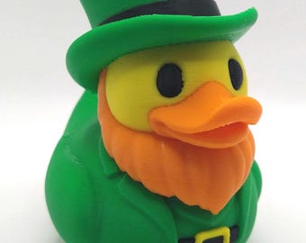 Leprechaun Duck -St. Patrick's Day - 3D Printed