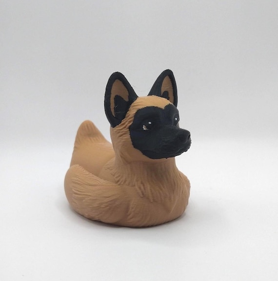 Belgian Malinois Duck, Dashboard Buddy, Ducking, Custom Duck, Get Ducked