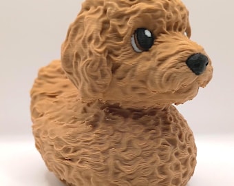 Golden Doodle Duck - 3D Printed Dashboard Buddy