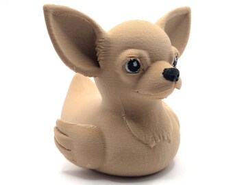 Canard chihuahua, esquive, copain de tableau de bord, canard personnalisé, esquive