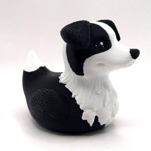 Border Collie Duck, Gator, Dashboard Buddy, Ducking, Custom Duck, Get Ducked